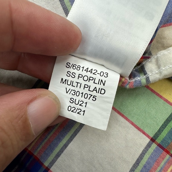 Gap Toddler Print Poplin Boys Button Down Shirt - size 4yr - Picture 5 of 5